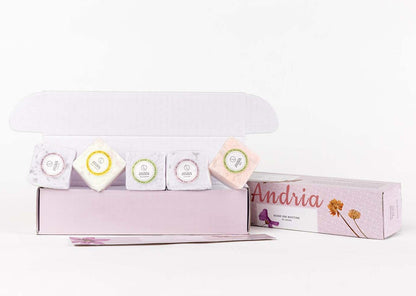 Mixed scents Shower Steamers Gift Set - 5 Big Fizzies, Cheer Up Package-2