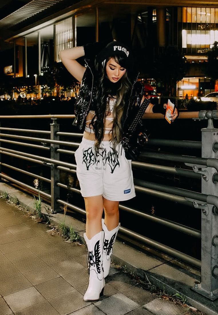 Thistle Winged Patchwork Cowboy Boots