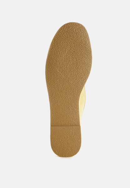 Saba Velvet Round Toe Slip-On Loafers